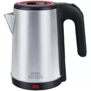 Чайник электрический STEELEDITION A07, металл, 1.8 л, 1800 Вт, серебристый