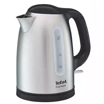 Чайник электрический Tefal KI230D30, металл, 1.7 л, 2400 Вт, серебристый