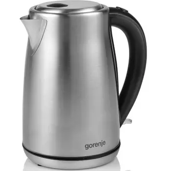 Чайник Gorenje K17S, металл/пластик, 1.7 л, 2000 Вт, нержавеющая сталь