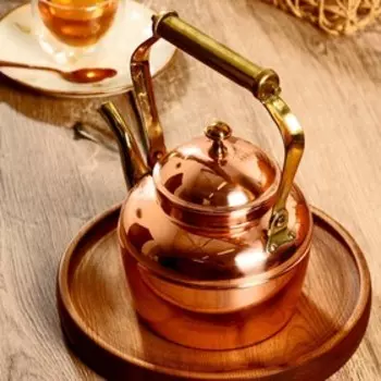 Чайник медный, 1200 мл