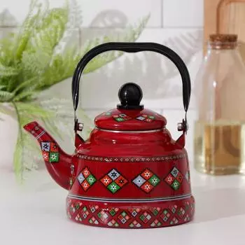 Чайник «Скандинавия», 1,1 л, цвет красный