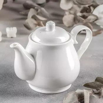 Чайник фарфоровый заварочный, 550 мл, в цветной коробке