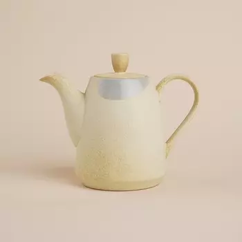 Заварочный чайник SL Home «Волны Сардинии», 1.3 л, 22.51119 см, фарфор, бежевый