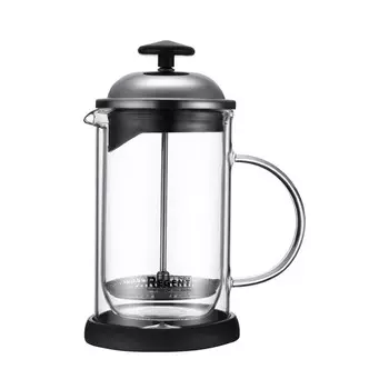 Чайник заварочный френч-пресс Regent inox Franco, с двойными стенками, 0.6 л