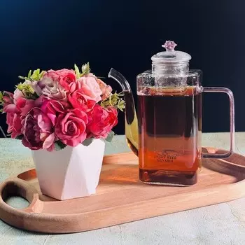 Чайник заварочный Lenardi, стекло, 1000 мл