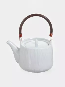 Чайник заварочный Magistro Willow, 700 мл, фарфор, голубой