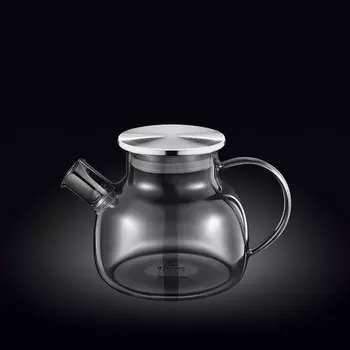 Чайник заварочный Wilmax England Smoky Grey, термостекло, 950 мл
