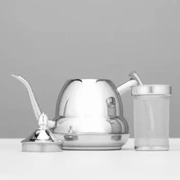 Чайник заварочный «Закат», 1,1 л, цвет хромированный