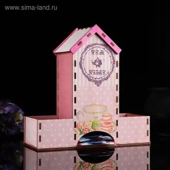 Чайный домик "Чаепитие", 20х20х8 см