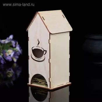 Чайный домик «Чашечка чая», дерево, заготовка для творчества