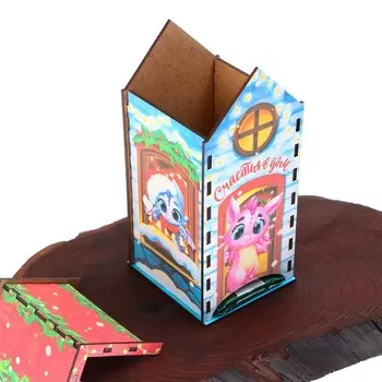 Чайный домик "Дом Дракончики" 19,2 х 8,6 см.