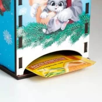 Чайный домик "Семья" 20х10,5х10 см