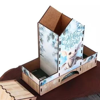 Чайный домик "Снежный дракон" 19,4 х 20,6 см.