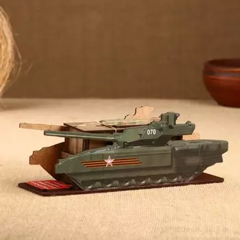 Чайный домик "Танк" с чаем 24х8,5х7,5