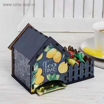 Чайный домик "Tea time", 10,5х12 см