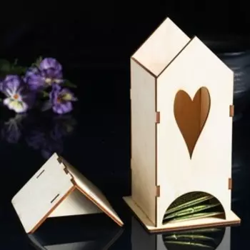 Чайный домик "Вытянутое сердце"