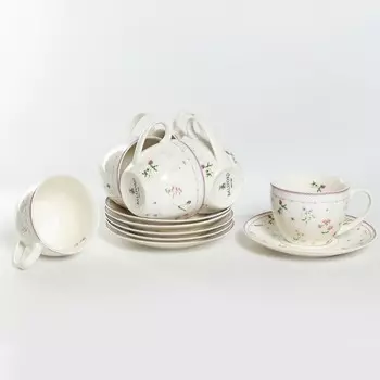 Чайный набор 12 предметов, Balsford «Амуаж», 280 мл