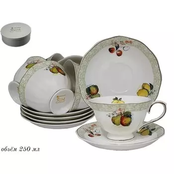 Чайный набор Lenardi «Фрукты», 12 предметов