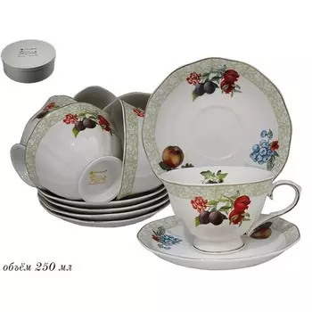 Чайный набор Lenardi «Фрукты», 12 предметов