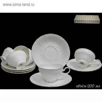 Чайный набор Lenardi Maria Gold, 12 предметов