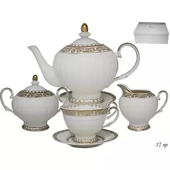 Чайный сервиз Lenardi, 220 мл, 17 предметов