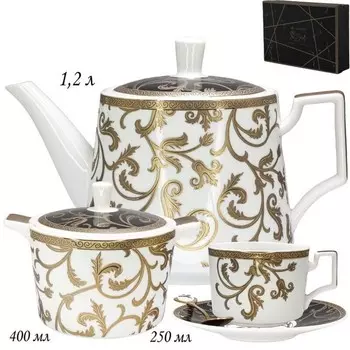 Чайный сервиз Lenardi, 250 мл, 22 предметов