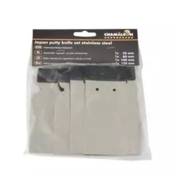 CHAMAELEON Шпатели металлические нержавеющие 4 шт