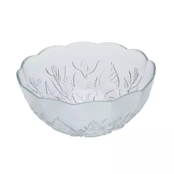 Чаша стеклянная Axentia, принт роза, d=13 см