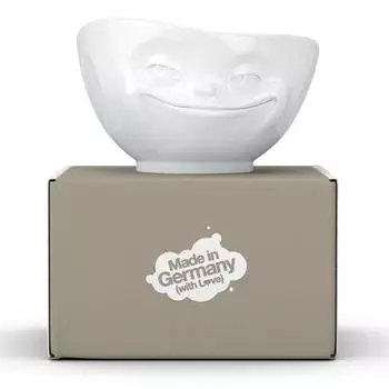 Чаша Tassen Grinning, 1 л, цвет белый