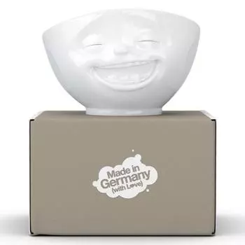 Чаша Tassen Laughing, 1 л, цвет белый