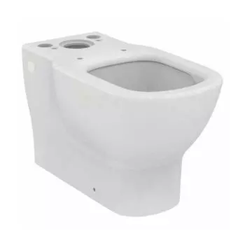 Чаша унитаза Ideal Standard TESI T008201, горизонтальный выпуск, без сиденья, белый