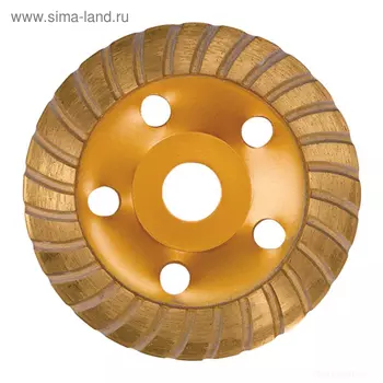 Чашка алмазная MATRIX, зачистная, 150 мм, Turbo