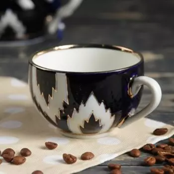 Чашка чайная 220мл 9010 Атлас в золоте