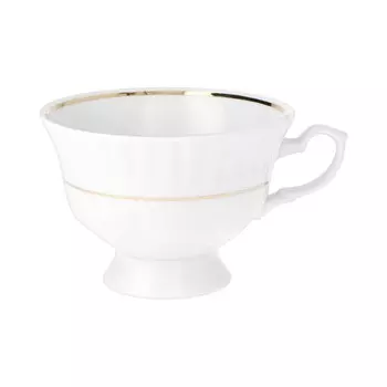 Чашка чайная Cmielow Iwona «Отводка золото», 210 мл