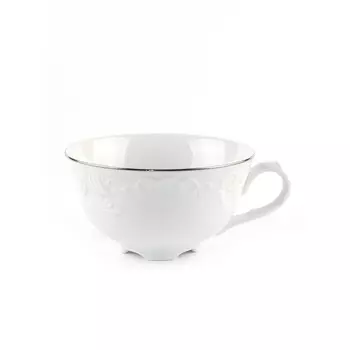 Чашка чайная Cmielow Rococo «Отводка платина», 220 мл