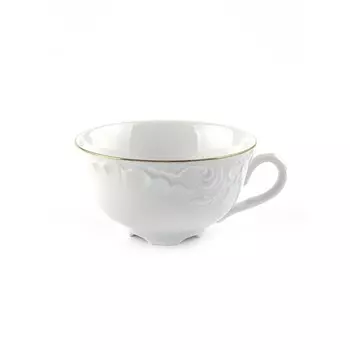 Чашка чайная Cmielow Rococo «Золотая отводка», 220 мл