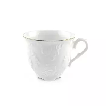 Чашка чайная Cmielow Rococo «Золотая отводка», 250 мл