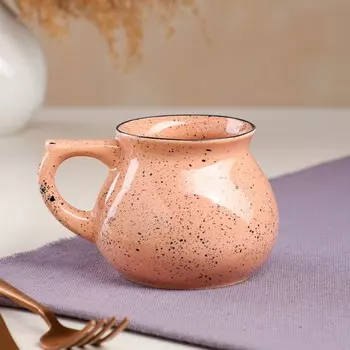 Чашка "Инжир", мокко, керамика, 0.3 л