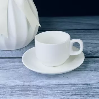 Чашка Lenardi Bianco, 120 мл