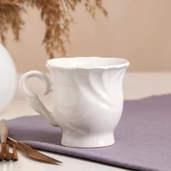 Чашка "Орфей", белая, 0.25 л