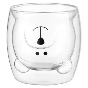 Чашка Smart Solutions Bear, стекло, 250 мл