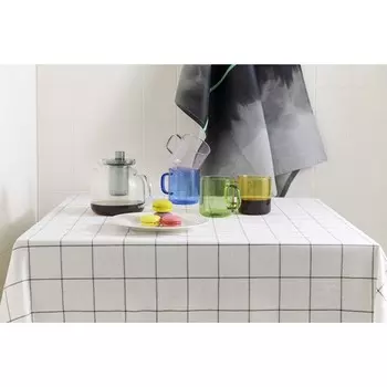 Чашка Smart Solutions, стекло, 350 мл, цвет розовый