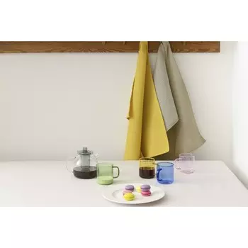 Чашка Smart Solutions, стекло, 350 мл, цвет оранжевый