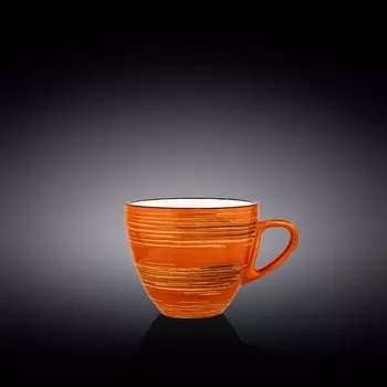Чашка Spiral, цвет оранжевый, 300 мл