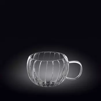 Чашка Wilmax England Segment, термостекло, двойные стенки, 250 мл