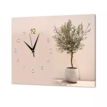 Часы-картина настенные, интерьерные "Древо", бесшумные, 30 х 40 см