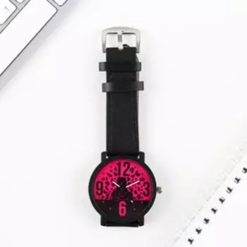 Часы кварцевые "Кот", диам. 4 см