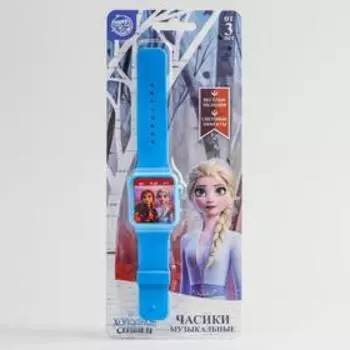 Часы музыкальные «Холодное сердце», звук, Disney