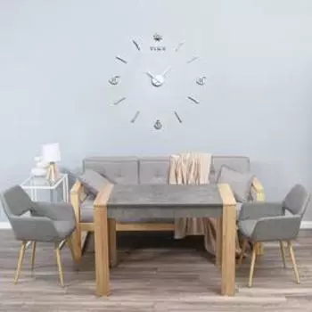 Часы-наклейка "Морские", плавный ход, d=70 см, стрелки 22,5см, 16.5 см, 1АА