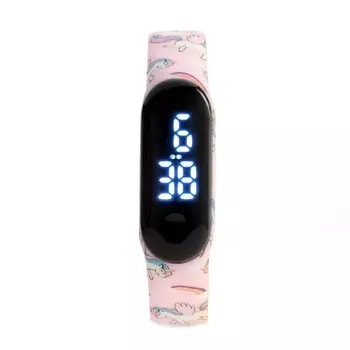 Часы наручные электронные детские "Единорожки"